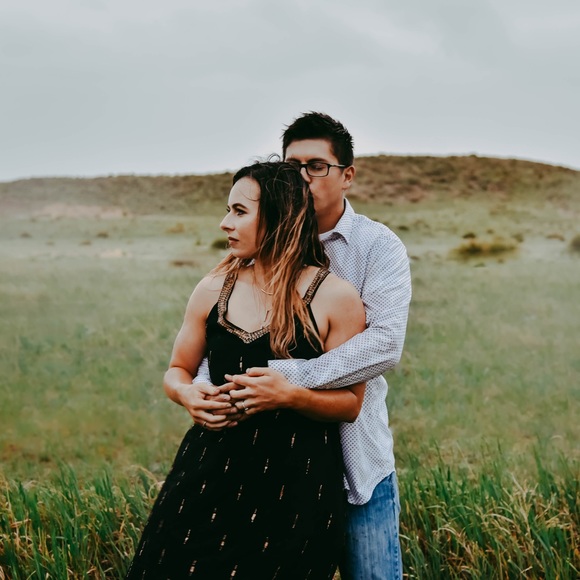 New Adventures Black Sequin Beaded Backless Dress - Picture 7 of 7